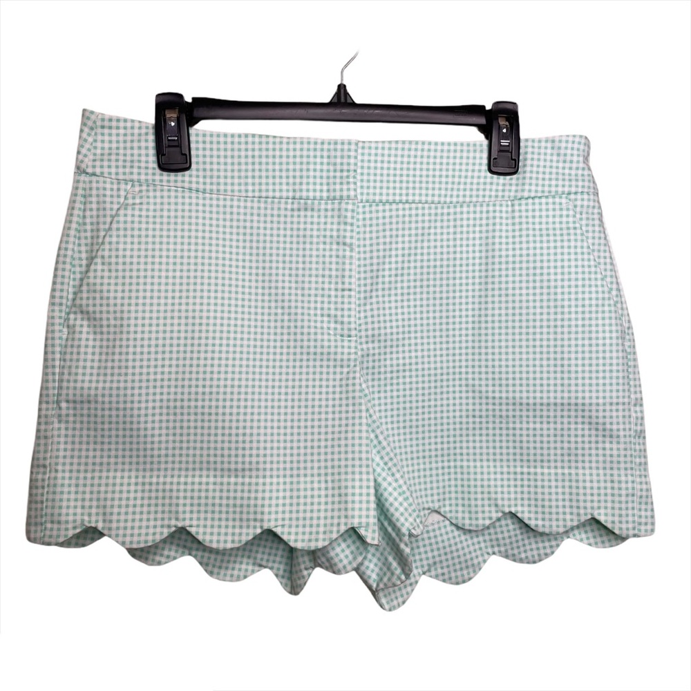 Crown And Ivy Scalloped Hem Shorts